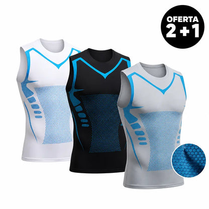 Torquell™ - Ionic Compression Shirt That Flattens Belly and Chest Instantly