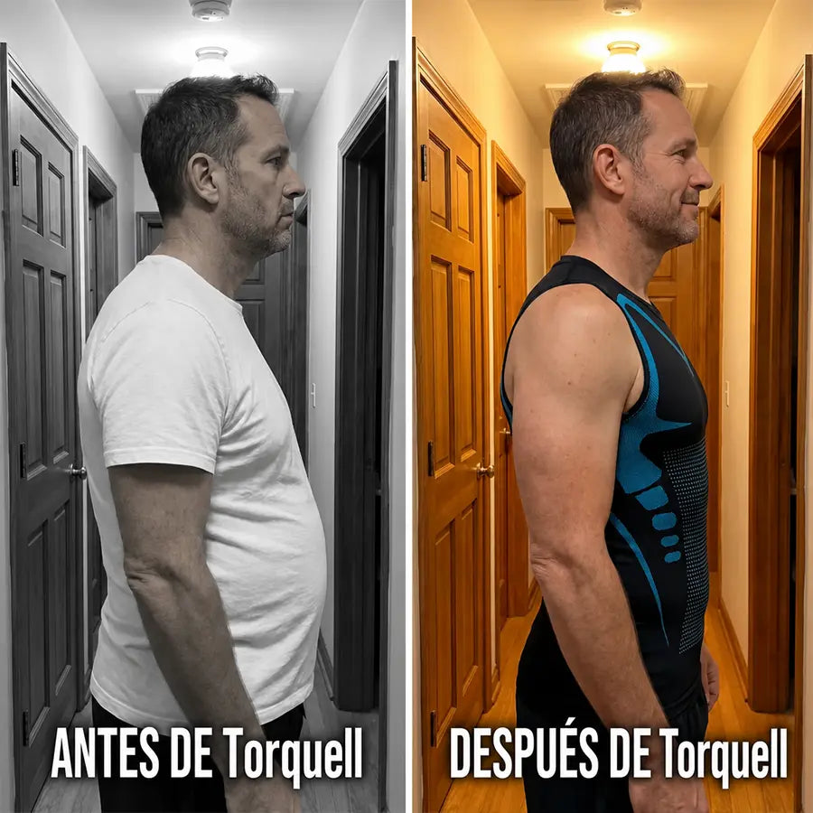 Torquell™ - Ionic Compression Shirt That Flattens Belly and Chest Instantly