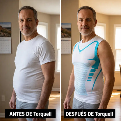 Torquell™ - Ionic Compression Shirt That Flattens Belly and Chest Instantly