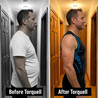 Torquell™ - Ionic Compression Shirt That Flattens Belly and Chest Instantly
