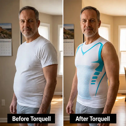 Torquell™ - Ionic Compression Shirt That Flattens Belly and Chest Instantly
