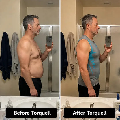 Torquell™ - Ionic Compression Shirt That Flattens Belly and Chest Instantly