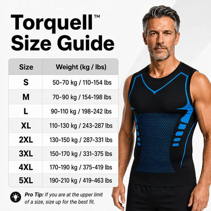 Torquell™ - Ionic Compression Shirt That Flattens Belly and Chest Instantly